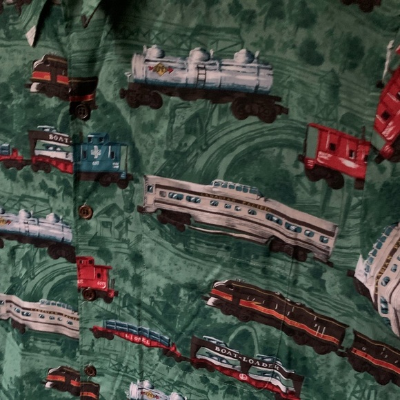 Reyn Spooner Vehicle Motif Button Up - Picture 3 of 6